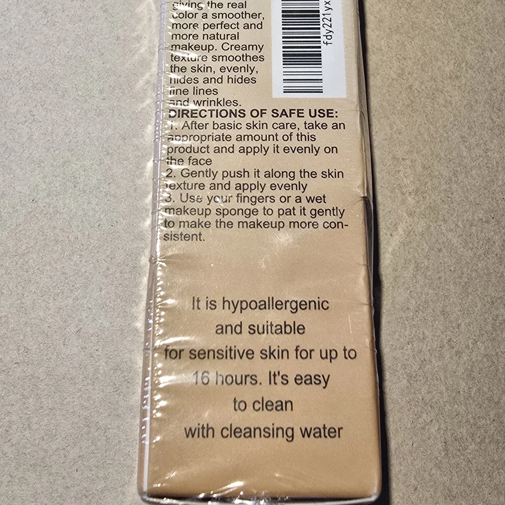 Eelhoe Foundation Makeup Concealer - Cream SPF 15 NEW